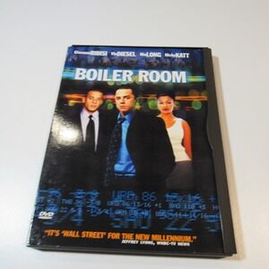 Boiler Room DVD Movie Giovanni Ribisi Vin‎ Diesel Nia Long Nicky Katt